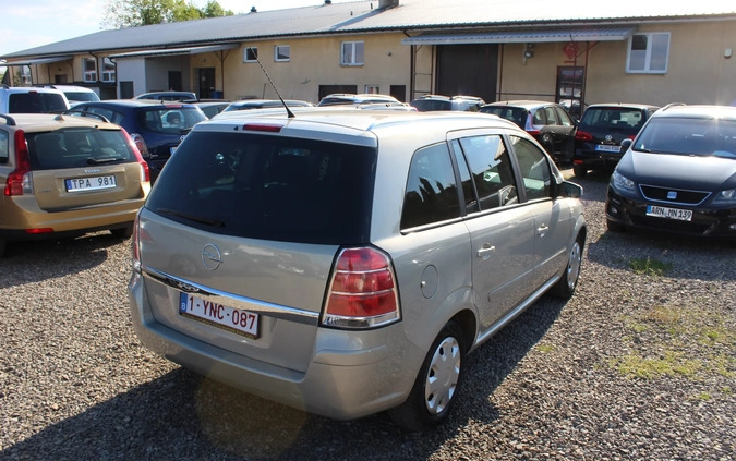 Opel Zafira cena 18900 przebieg: 244519, rok produkcji 2008 z Rzepin małe 301